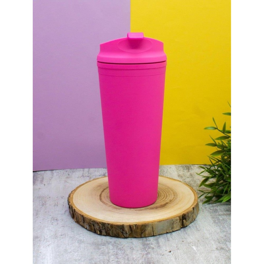 Кружка термическая "Тамблер. Classic", пластик, 700 мл, фуксия - 5