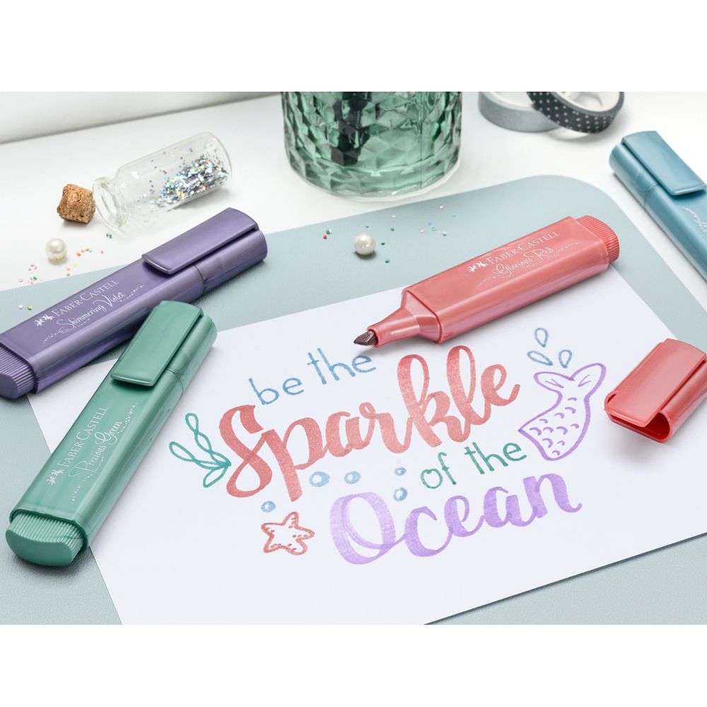 Маркер текстовый "Textliner", сиреневый перламутр - 5