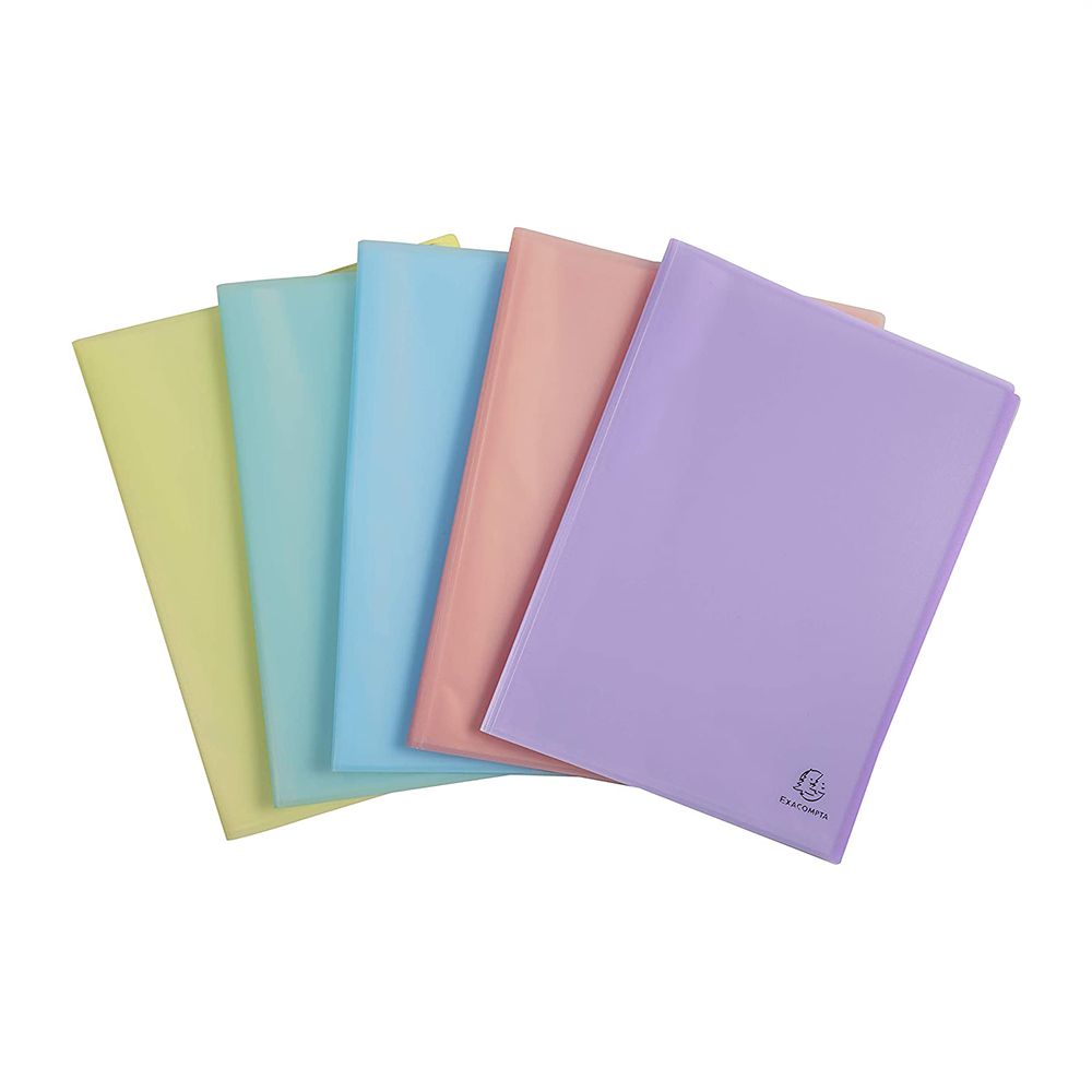 Папка с файлами "Chromaline Pastel", 30 карманов, ассорти - 4