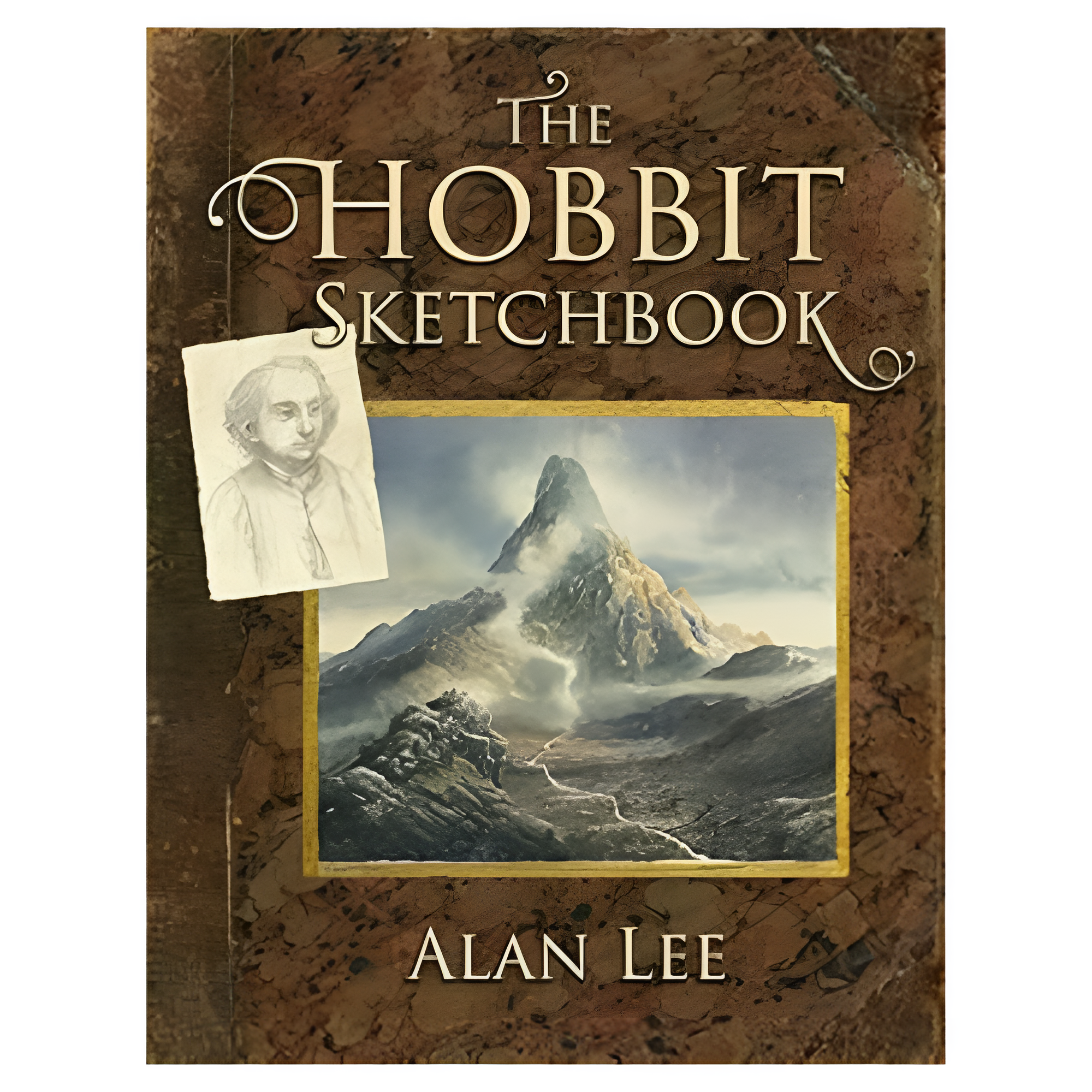 Книга на английском языке "The Hobbit Sketchbook", Alan Lee