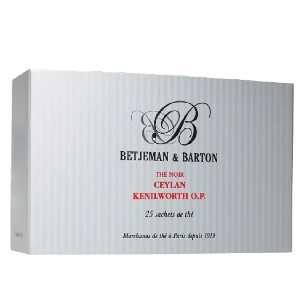 Чай "Betjeman Barton", 25 пакетиков, черный, Ceylon Kenilworth