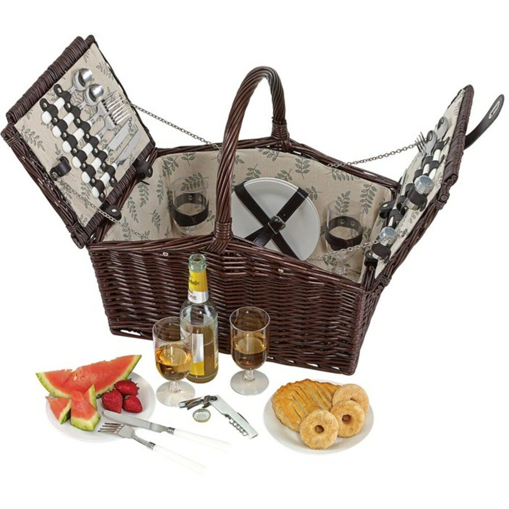 Набор для пикника "Richmond Park", темно-коричневый
