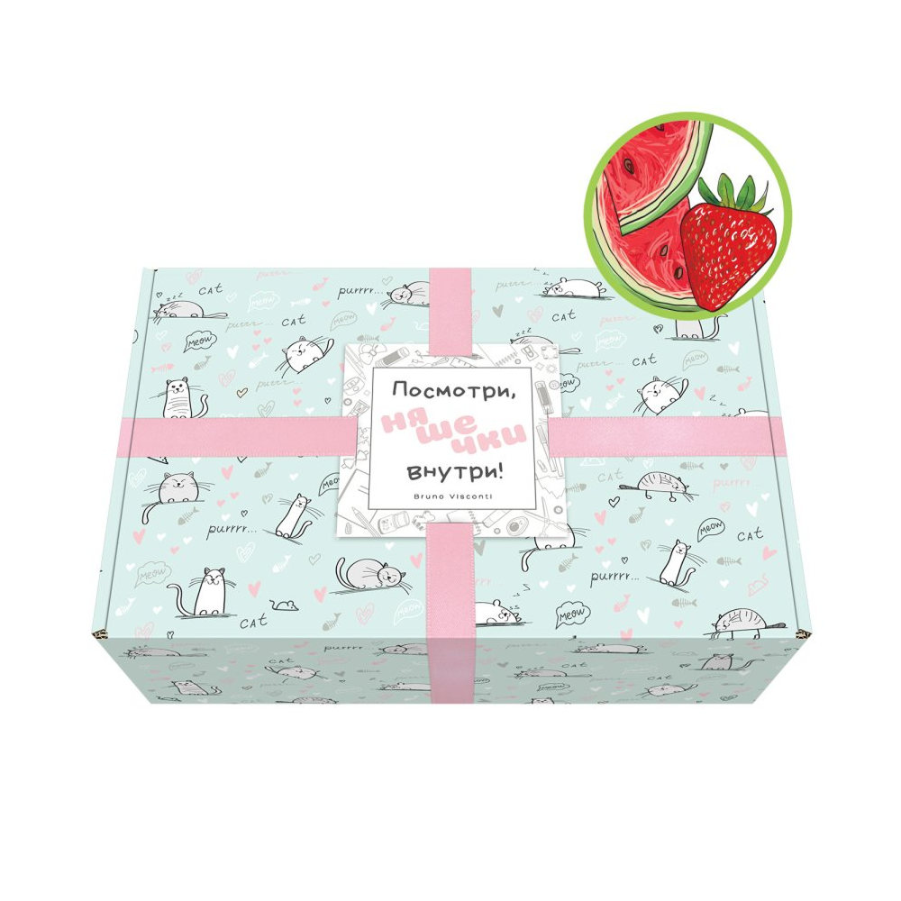 Канцелярский набор "Mimi Box. Tutti Frutti", голубой