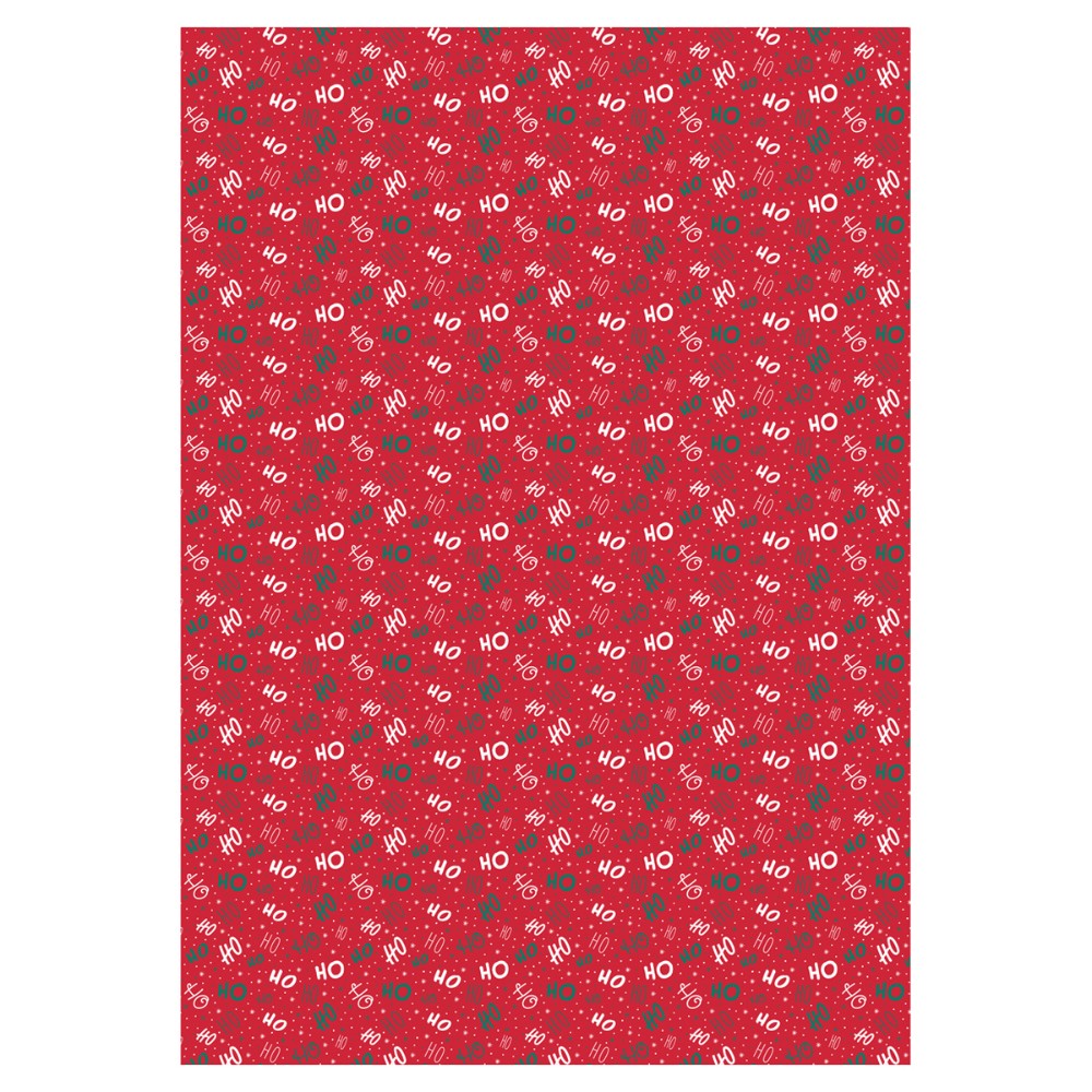 Бумага декоративная в рулоне "Marry Christmas", 1x0.7 м, ассорти - 4