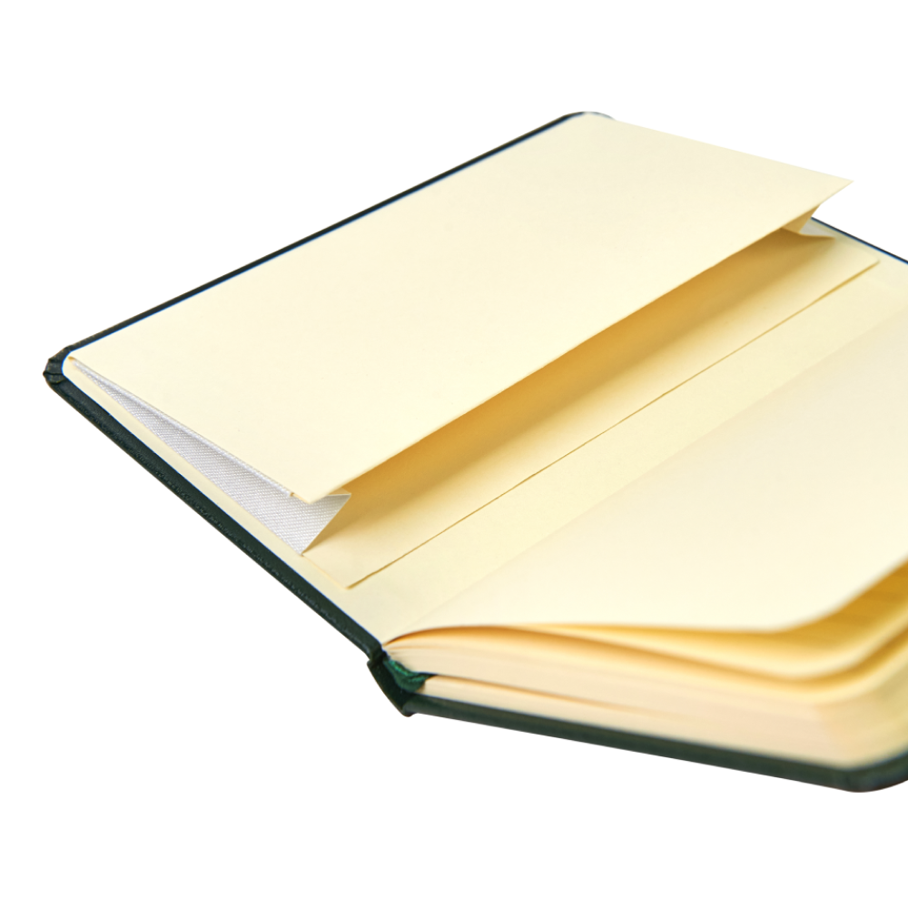 Блокнот "A5-001", А6, 80 листов, темно-зеленый - 7