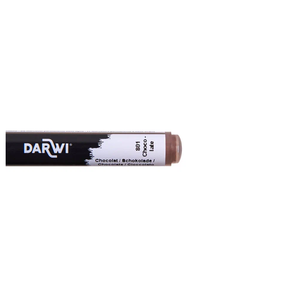 Маркер акриловый "Darwi.Marbel" 801, шоколад - 4