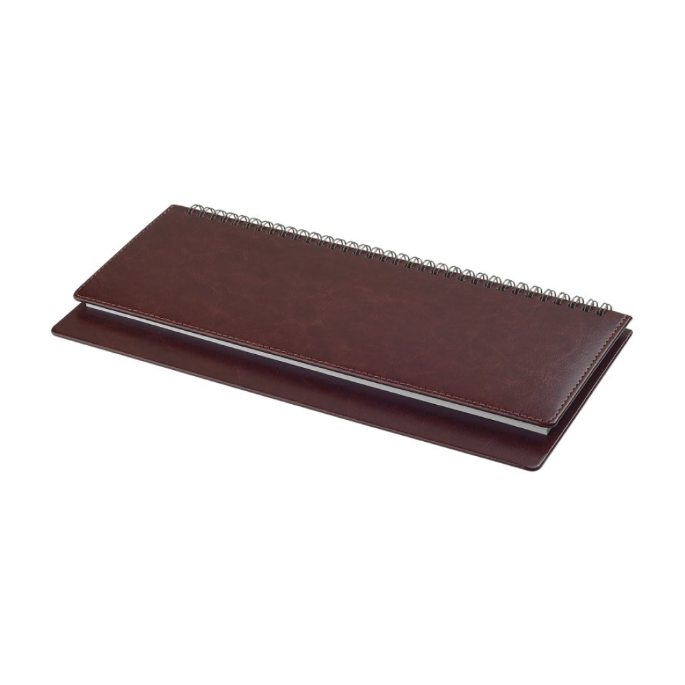 Еженедельник датированный "Sidney Nebraska" 2026, коричневый