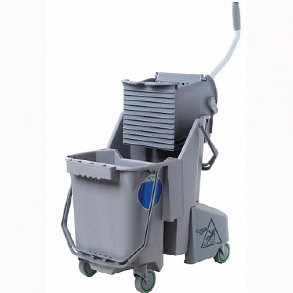 Тележка уборочная "SmartColor Combo" с корзиной