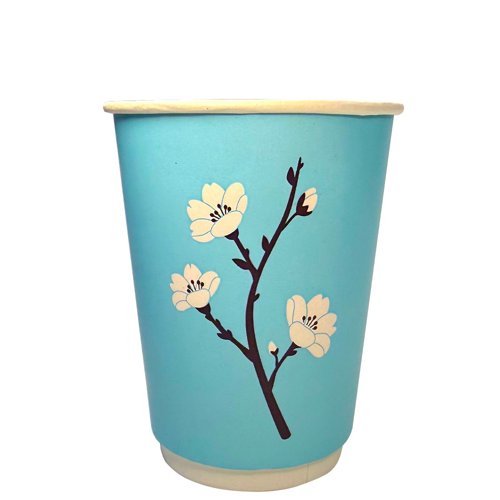 Стакан картонный 300 мл, 20 шт, 2 слоя