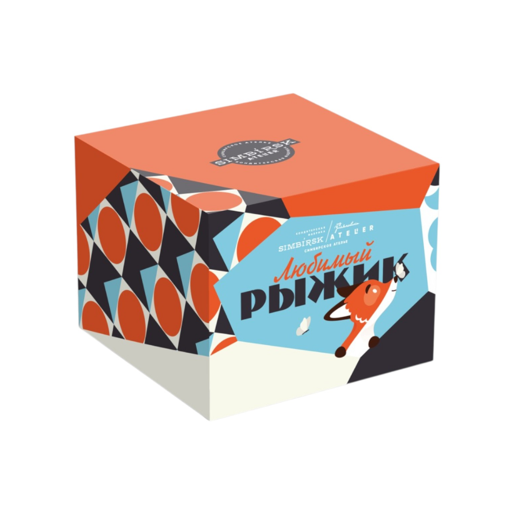 Конфеты шоколадные "Знакомые с детства. Любимый рыжик", 150 гр