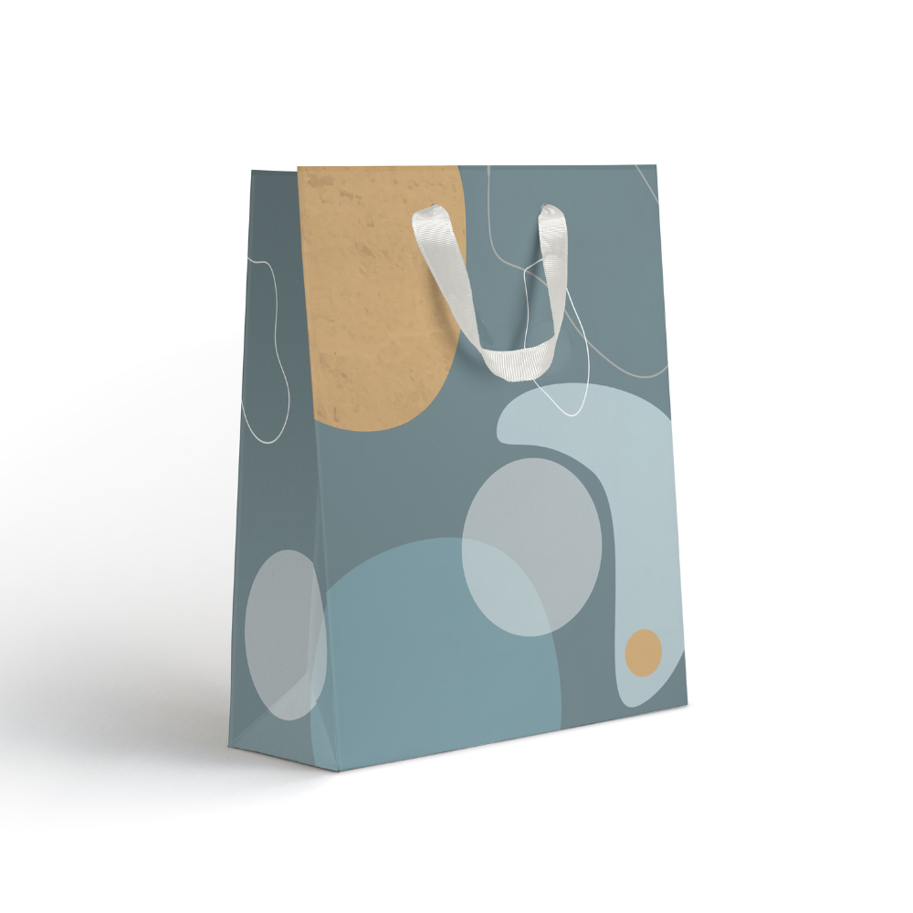 Пакет бумажный подарочный "Dune", 18x22.7x10 см, ассорти