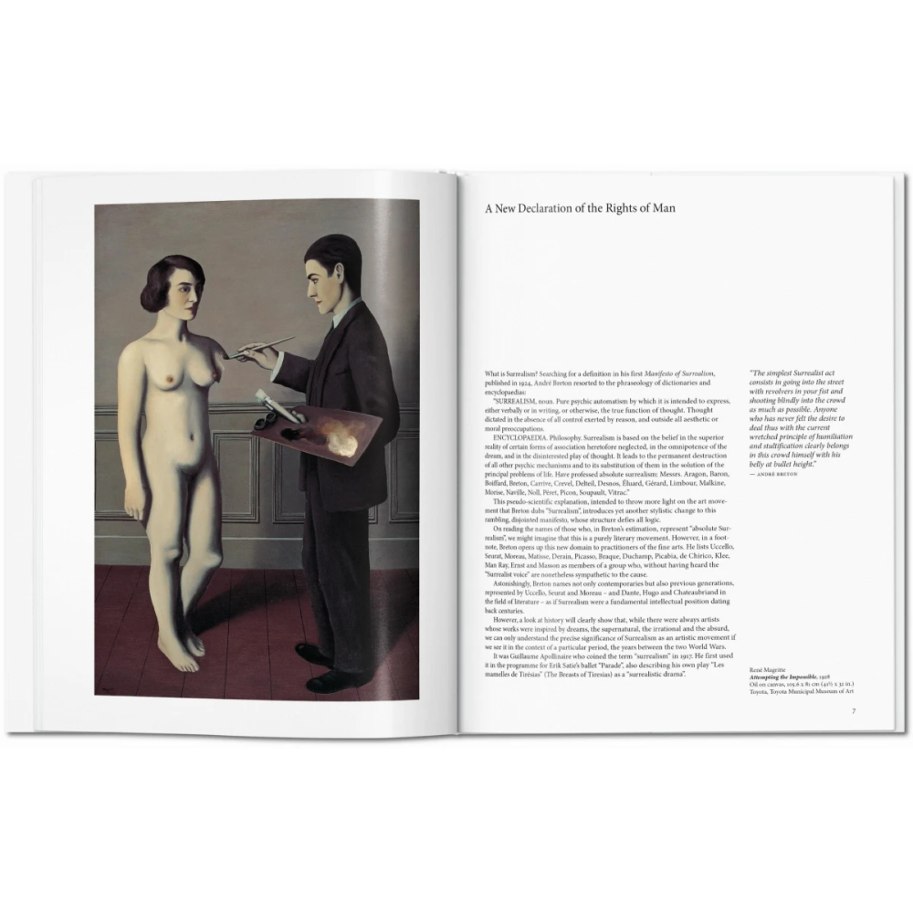 Книга на английском языке "Basic Art. Surrealism"