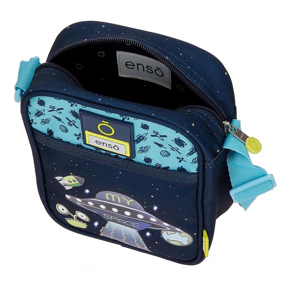 Сумка Enso "My space", темно-синий, бирюзовый - 5