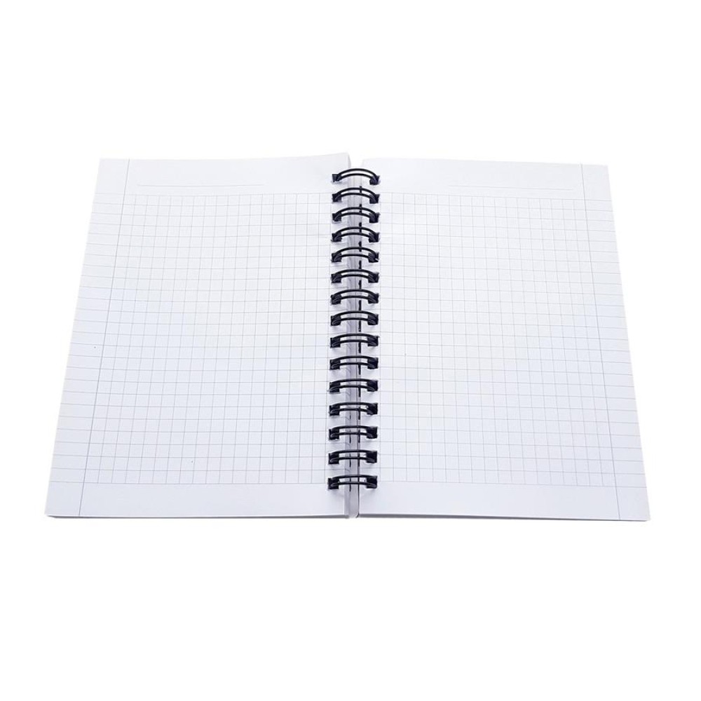 Блокнот "Blogger зеркало", А6, 80 листов, в клетку, серый - 3