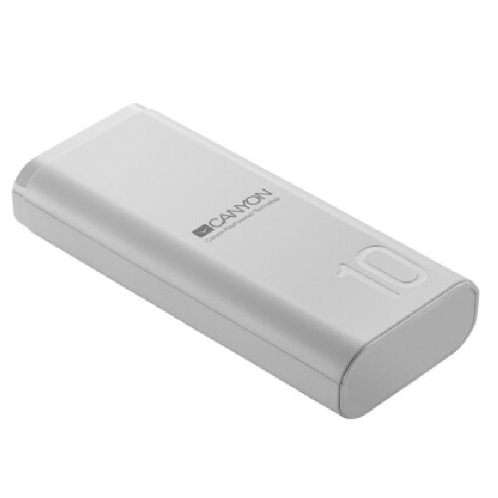 Зарядное устройство Power bank Canyon "PB-103", 10000 mAh, белый - 3