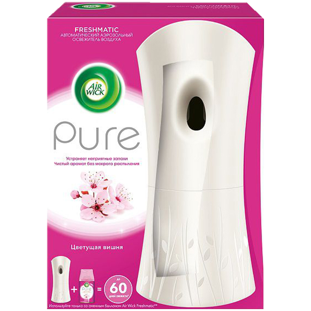 Освежитель воздуха Air wick "Fresh Matic", 250 мл, цветущая сакура