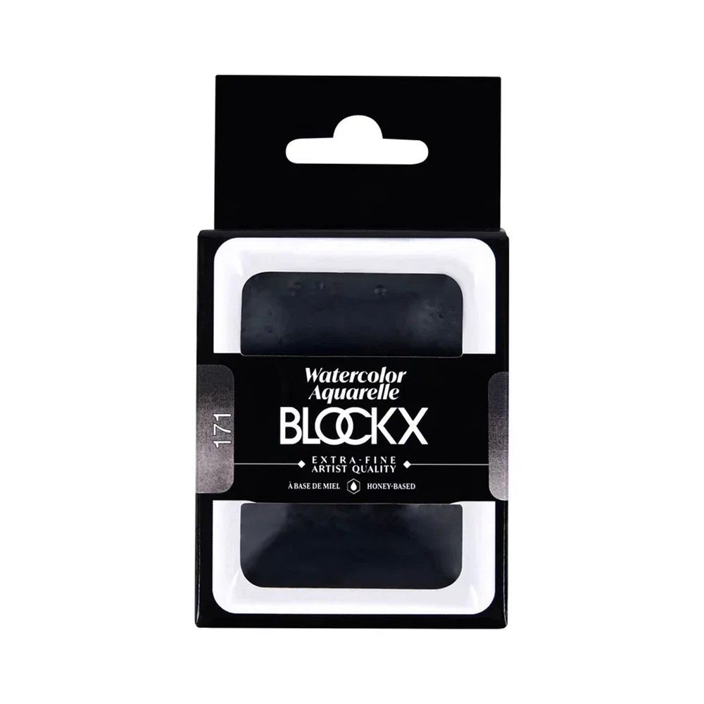 Краски акварельные "Blockx. Giant pan", 171 слоновая кость черная, 18 мл., кювета
