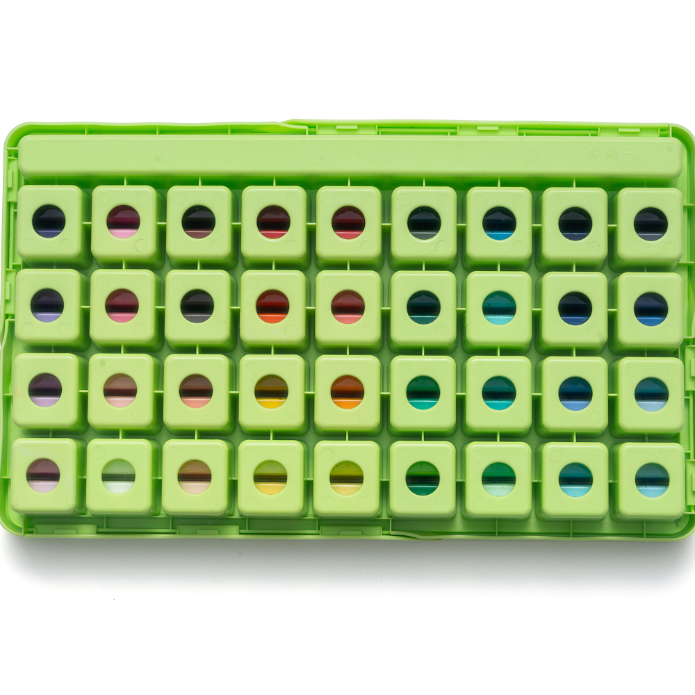 Краски гуашевые "Himi Jelly Cup", набор 72 цветов, 12 мл, кювета, пластиковый футляр