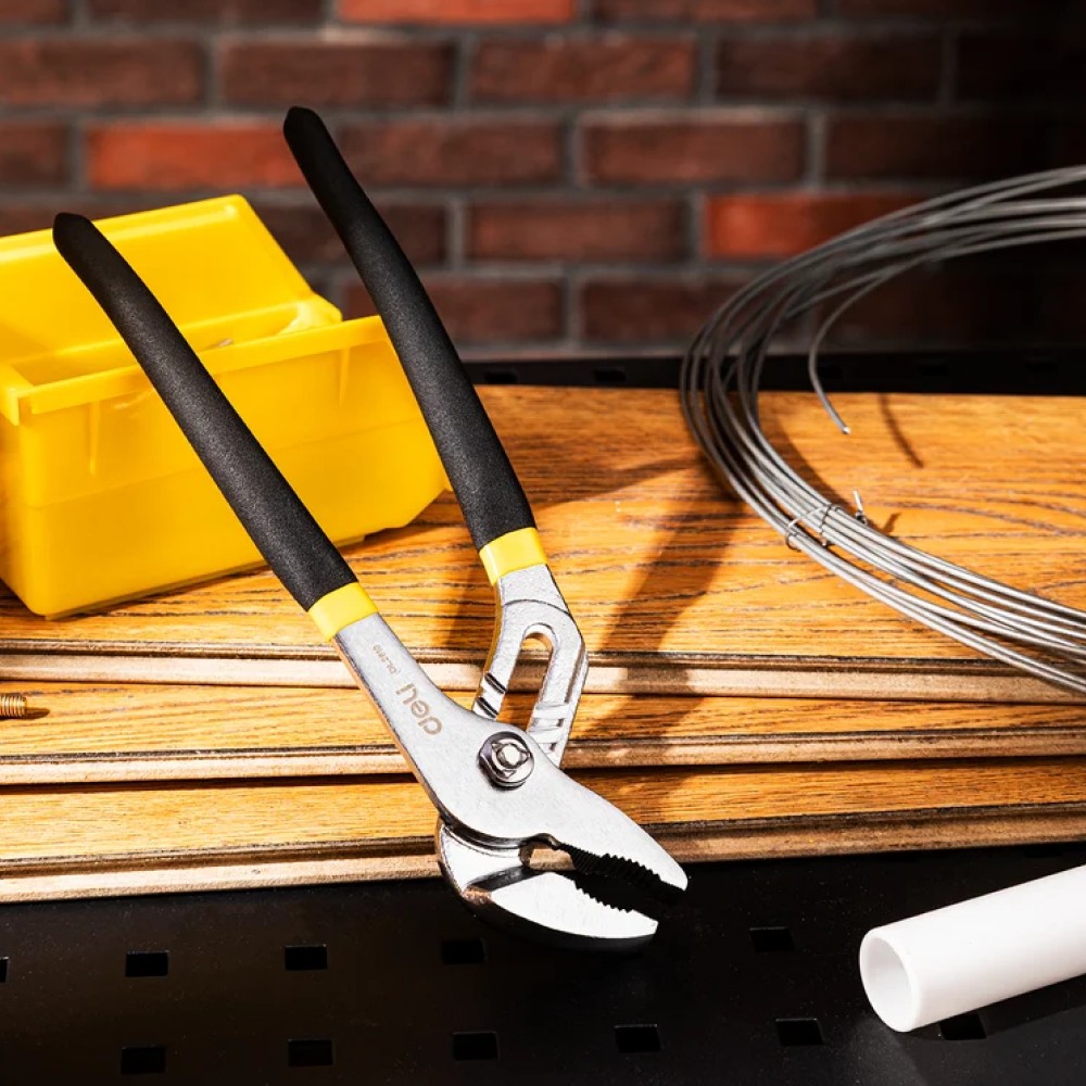 Клещи переставные Deli YS EDL2610, 250 мм - 7