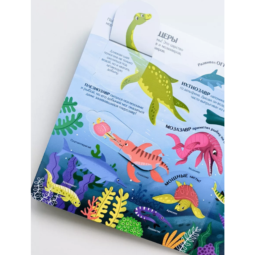 Книга "Книжка с окошками. Секреты динозавров" - 12