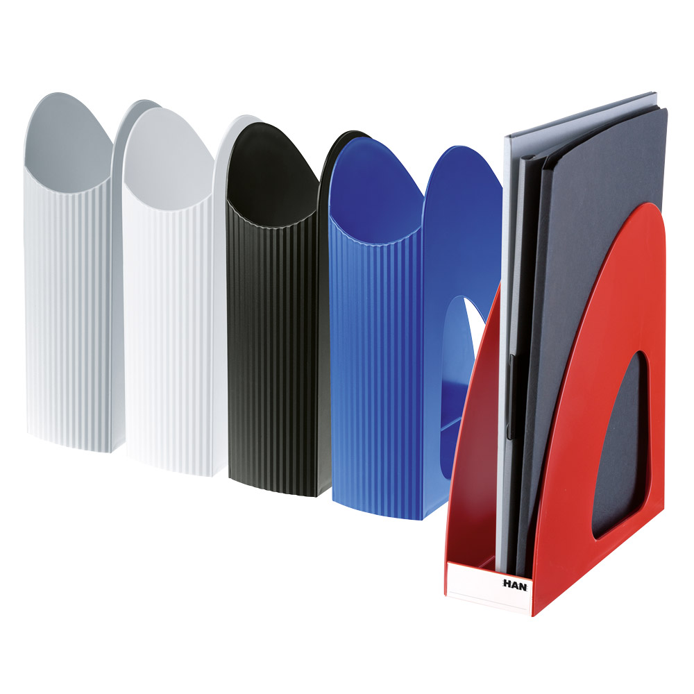 Модуль для бумаги вертикальный "Twin",  красный - 4