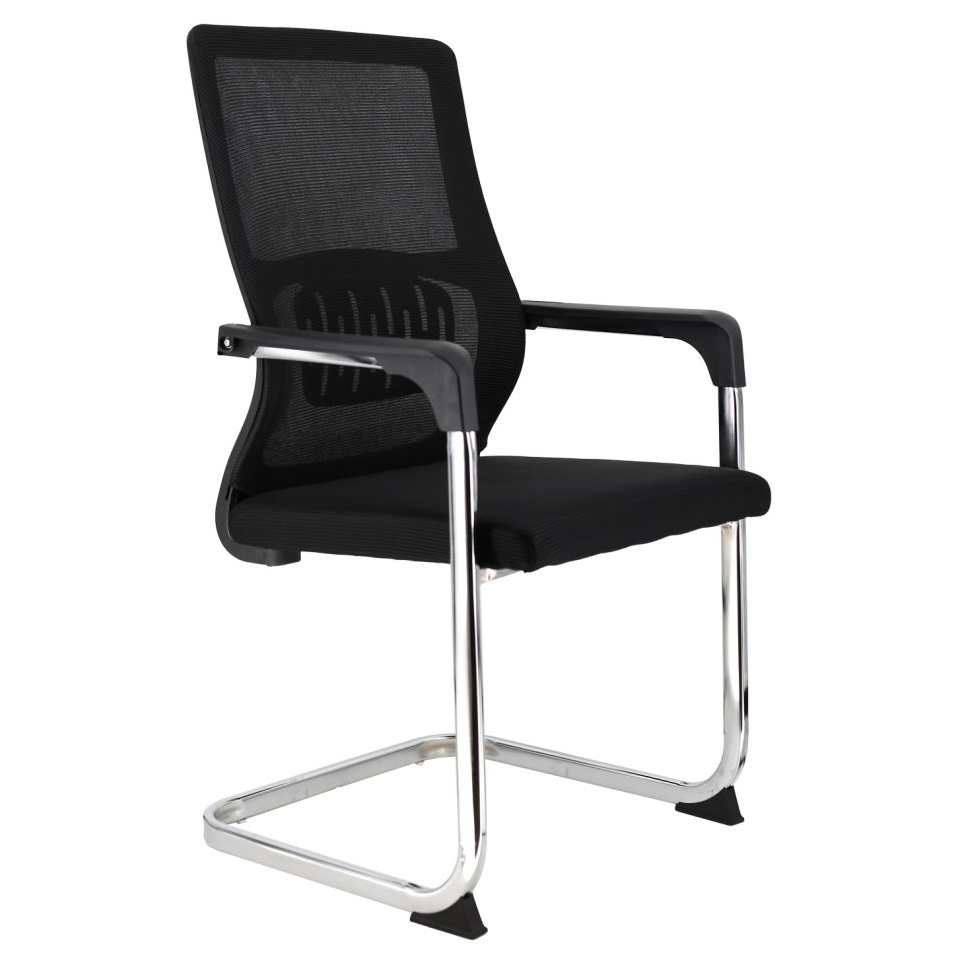 Кресло для посетителей EVERPROF EP-510 сетчатая ткань, черный