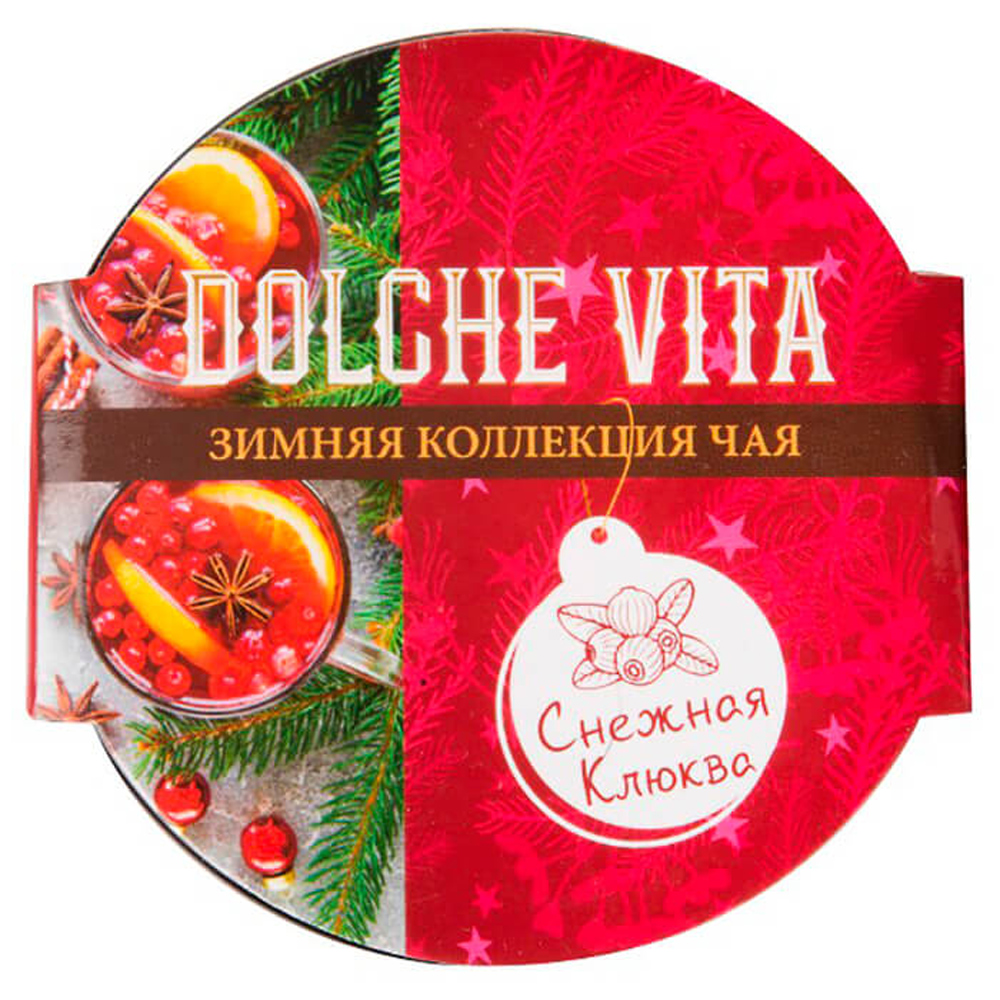 Чай Dolche vita "Снежная клюква", 50 г, черный - 2
