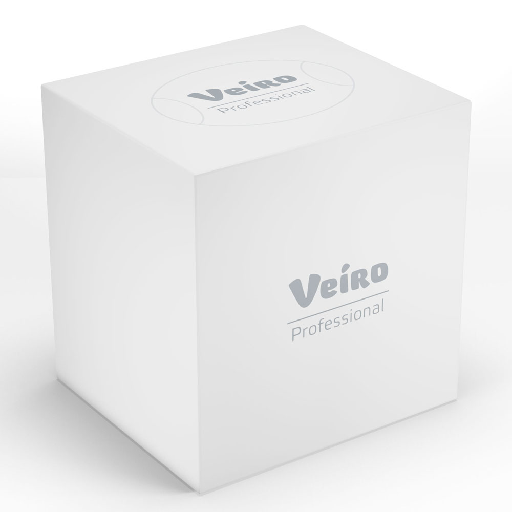 Салфетки косметические "Veiro Professional Premium", 80 шт./упак, 20x20 см, белый