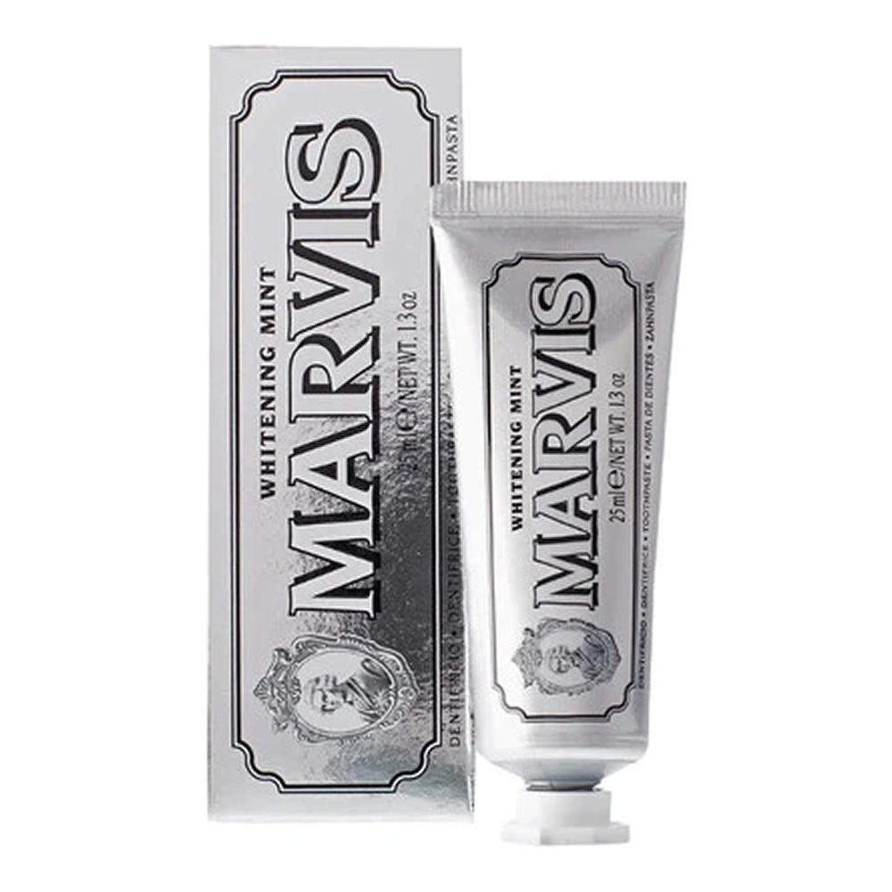Зубная паста MARVIS "Мята", отбеливающая, 25 мл