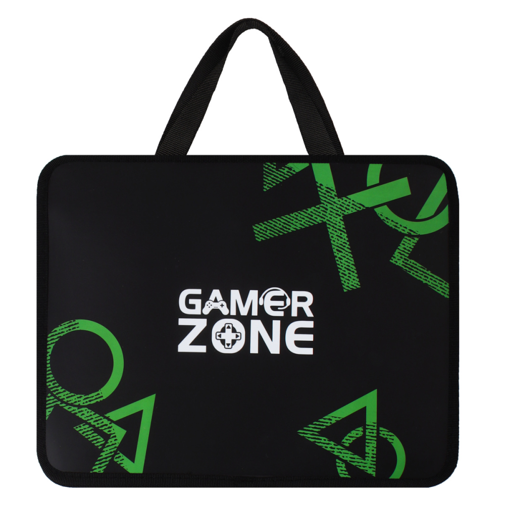 Папка для тетрадей "Gamer zone", 26х34 см, голубой