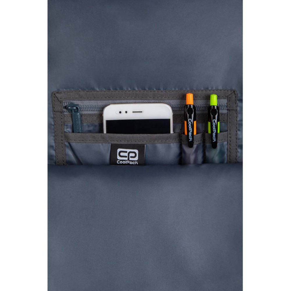 Рюкзак школьный CoolPack "Rainbow time", L, фиолетовый, голубой - 5