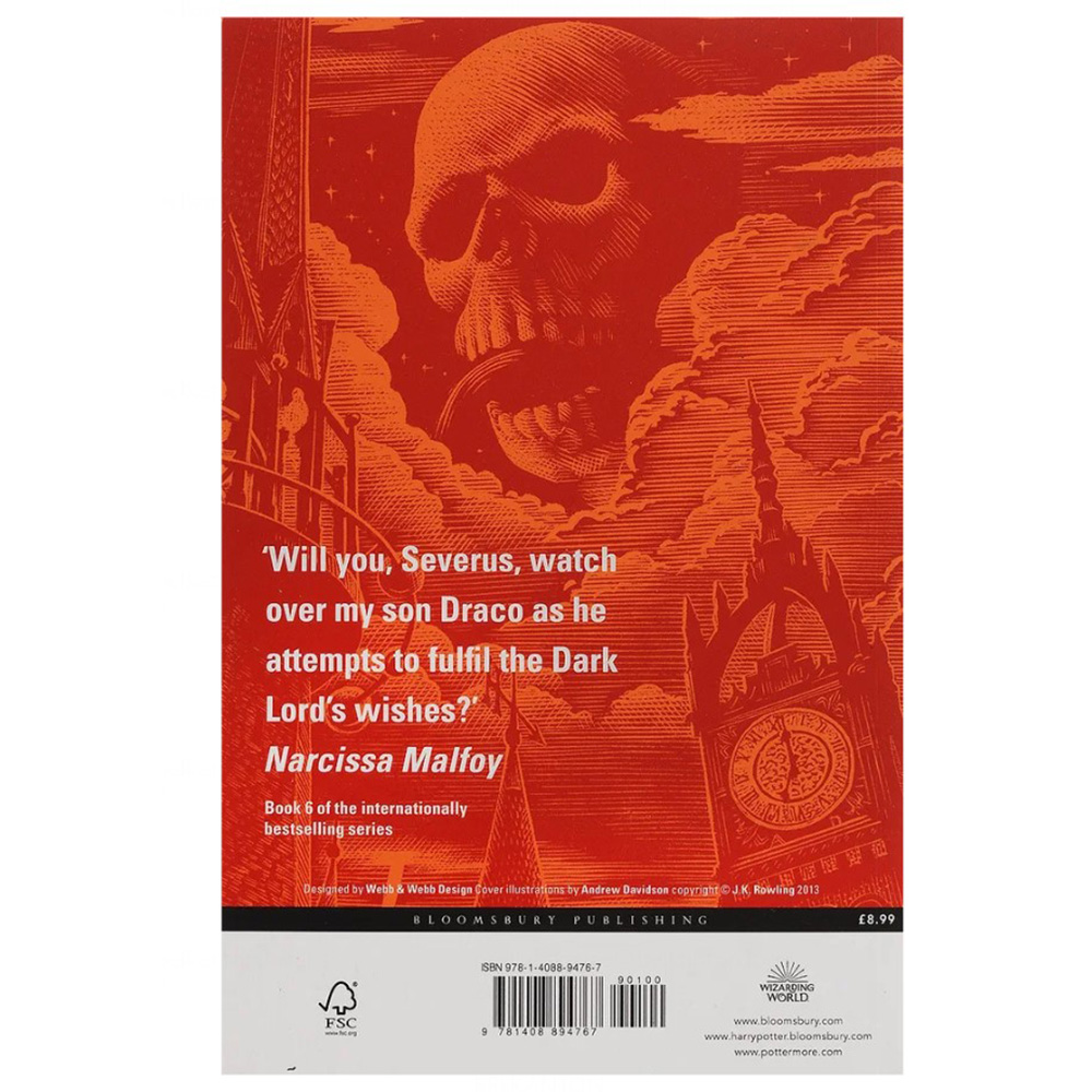 Книга на английском языке "Harry Potter and the Half-Blood Prince – Adult PB", Rowling J.K.  - 6