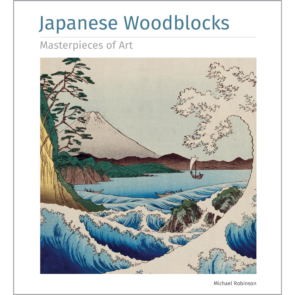 Книга на английском языке "Masterpieces of Art. Japanese Woodblocks", Michael Robinson
