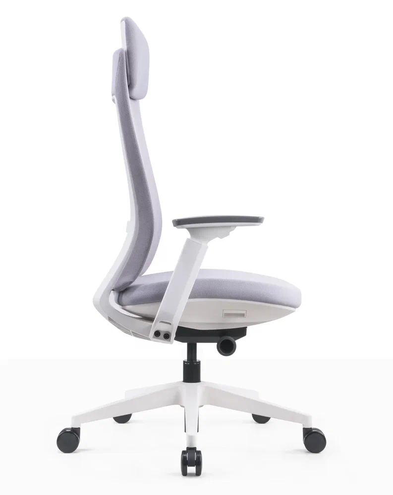 Кресло компьютерное SitZone E-VL002A-BS, сетка, ткань, пластик, серый - 3