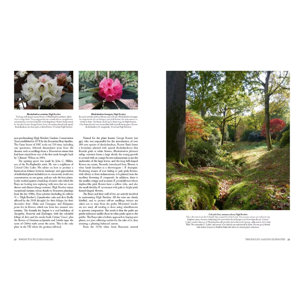 Книга на английском языке "Where the Wildness Pleases. The English Garden Celebrated", Holmes C. - 9