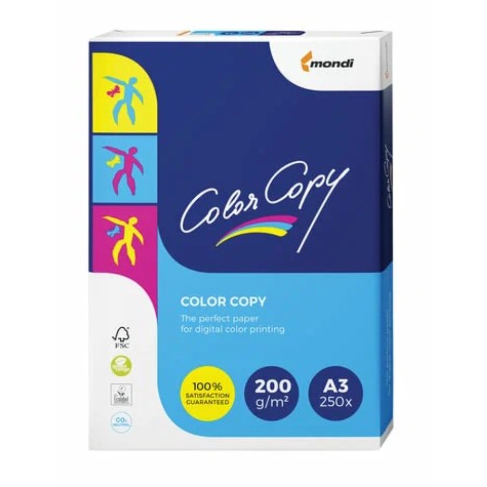Бумага "Color Copy", A3, 250 листов, 200 г/м2