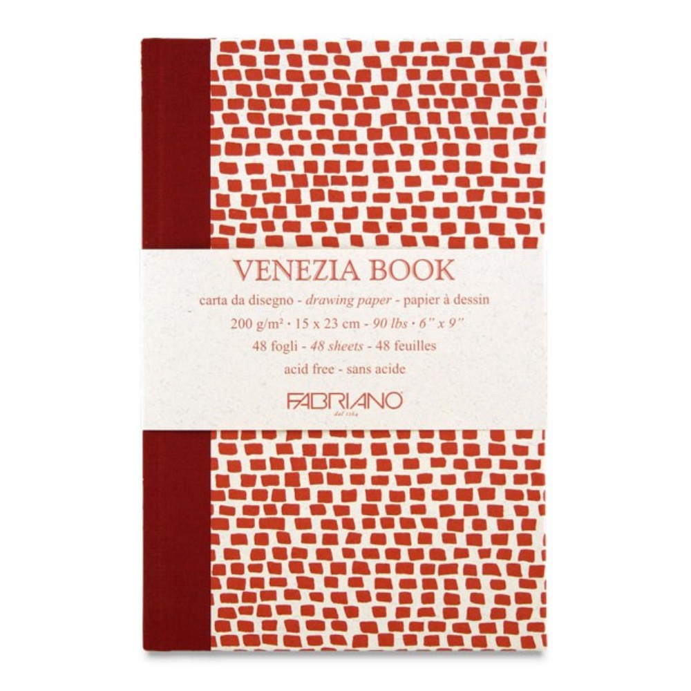 Скетчбук "Fabriano. Venezia", целлюлоза, 15х23 см, 200 г/м2, 48 листов