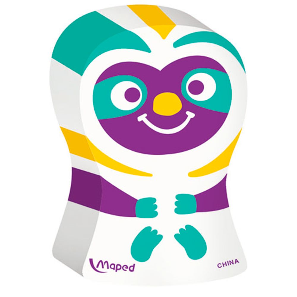 Ластик Maped "Ergo Fun", 1 шт, ассорти - 4