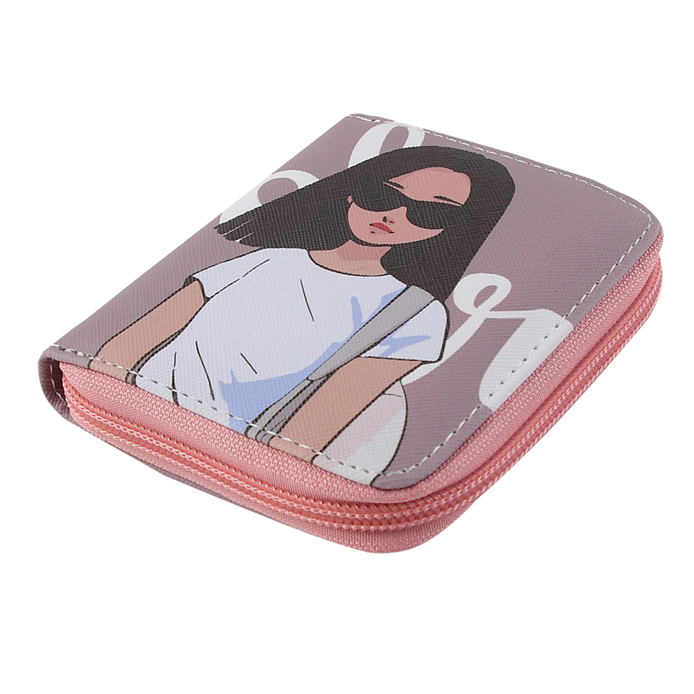 Кошелек "Cool girl", розовый - 3