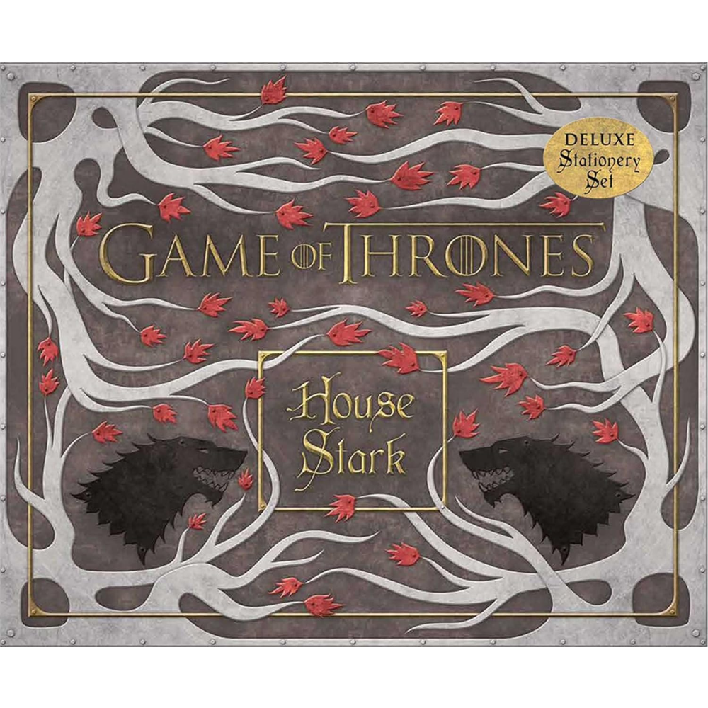 Набор на английском языке "Game of Thrones. House Stark Deluxe Stationery Set"