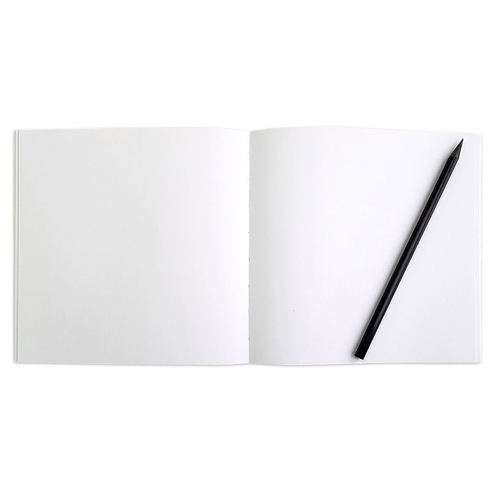 Скетчбук "Bunny", 170x170 мм, 120 г/м2, 64 листа, синий - 3