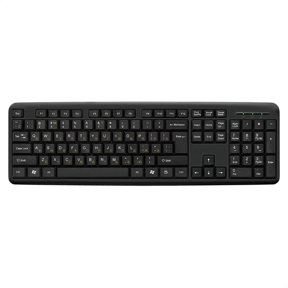 Клавиатура + мышь ExeGate Professional Standard Combo MK120-OEM, проводные, черный - 3