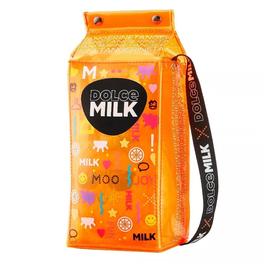 Набор подарочный "DOLCE MILK": шампунь и кондиционер "Заводной мандарин" 350 мл, повязка д/волос "Ананас"