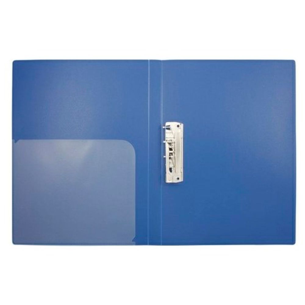 Папка с боковым зажимом "В-611 inФормат", синий - 2
