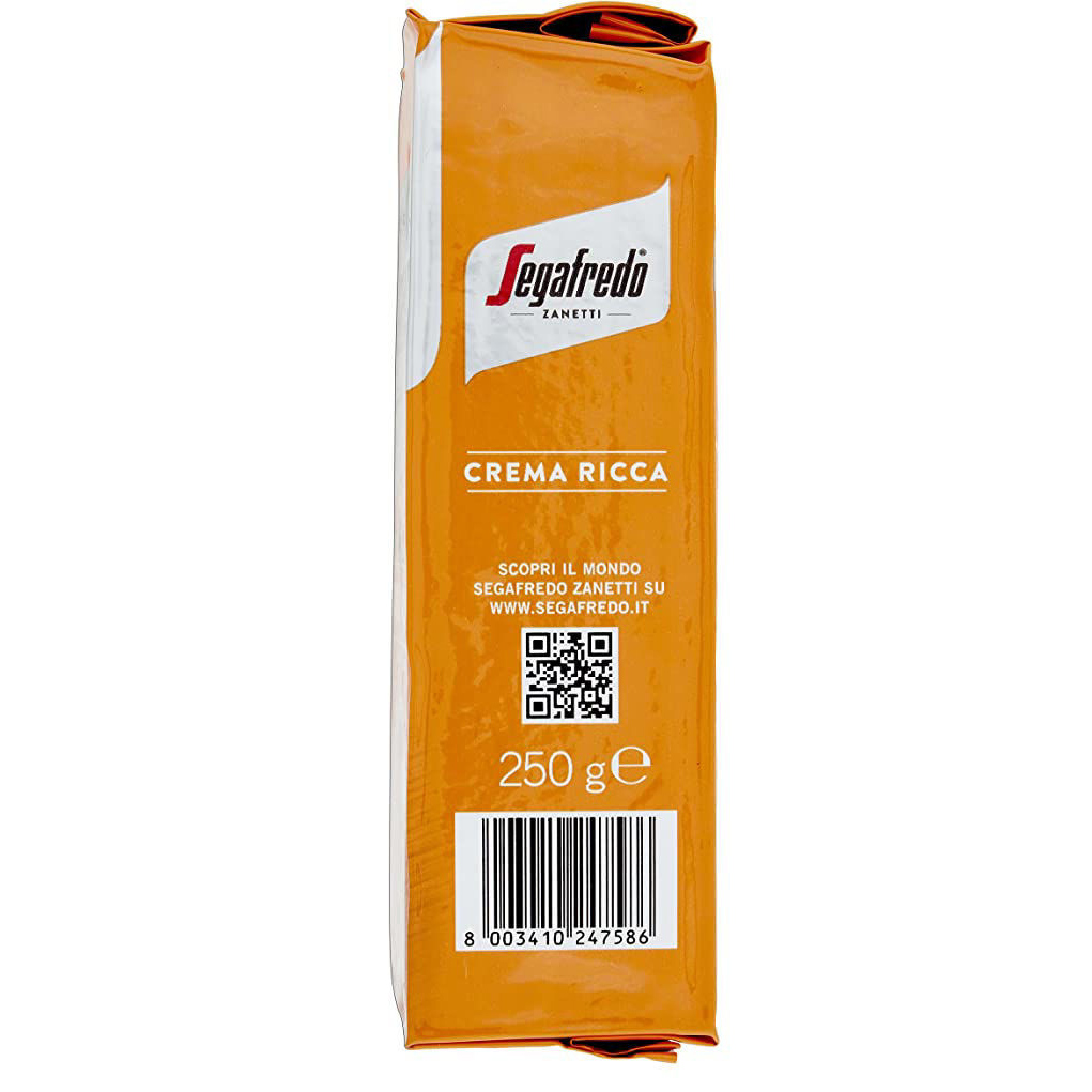 Кофе "Segafredo" Crema Ricca, молотый, 250 г - 3