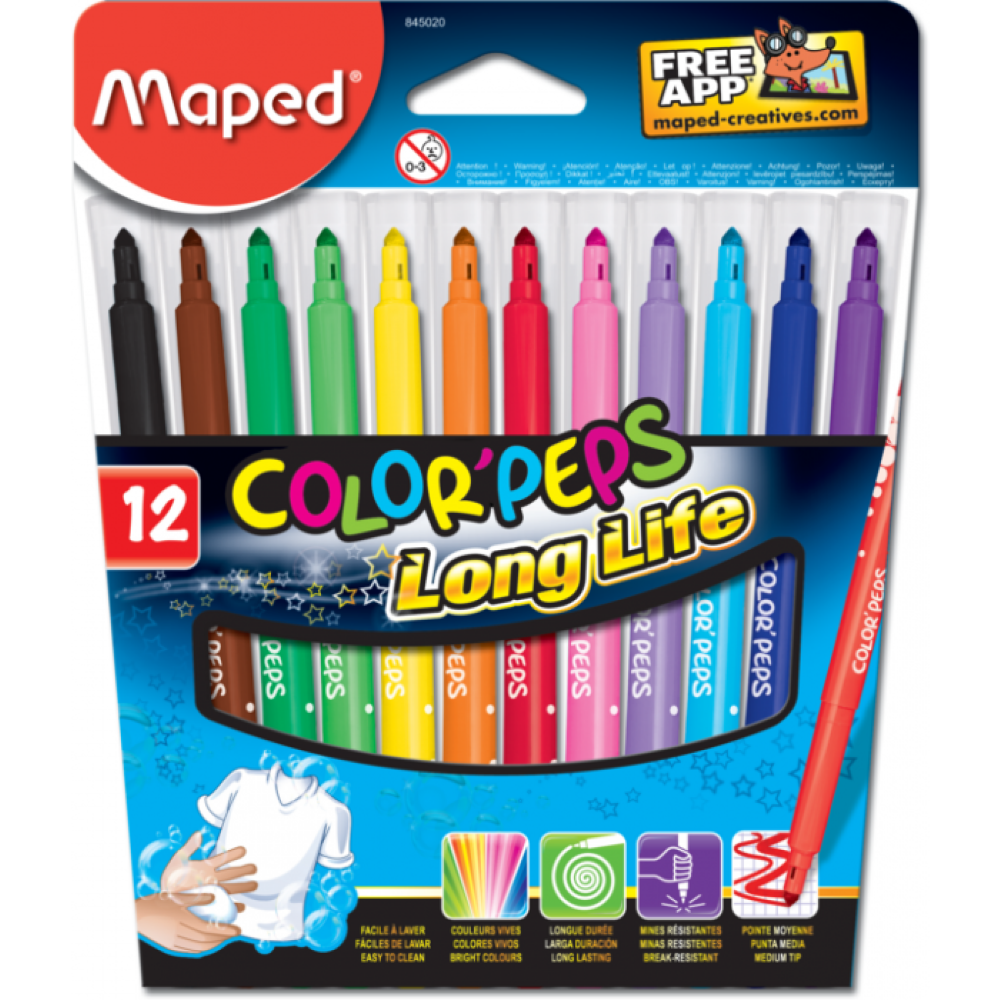 Фломастеры Maped 