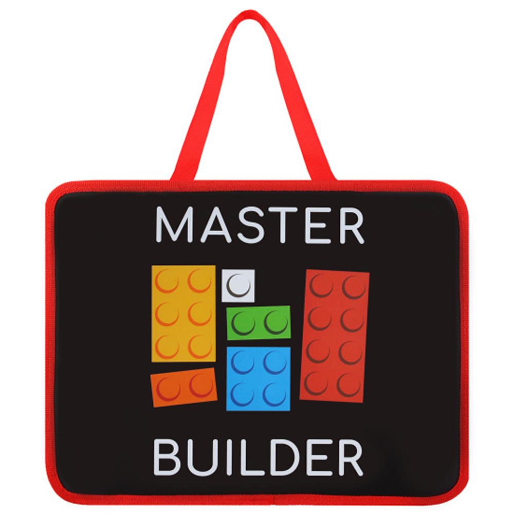 Папка для тетрадей "Master builder", 26х33 см, черный, красный