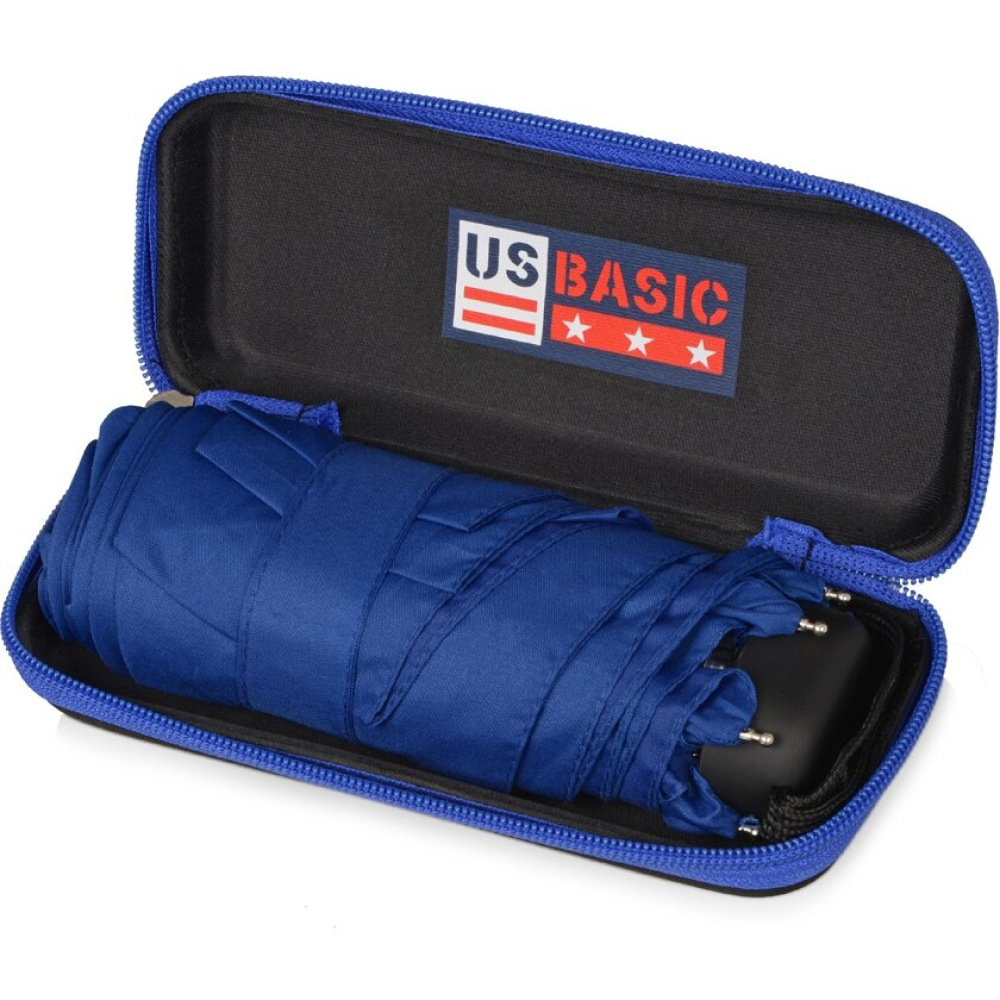 Зонт складной "Frisco", 50 см, синий  - 5