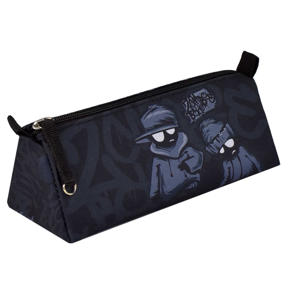 Пенал Феникс+ "Бунтарский дух", 1 отделение, черный