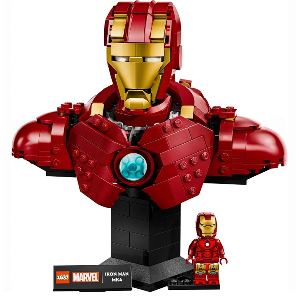 Конструктор "Lego", "Бюст железного человека MK4"